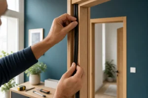 porte isolation phonique interieur