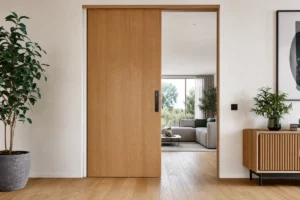 portes coulissantes avec serrure