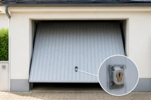 changer barillet porte garage basculante sans clef