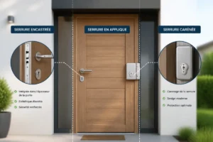 changer serrure porte d'entrée 5 points