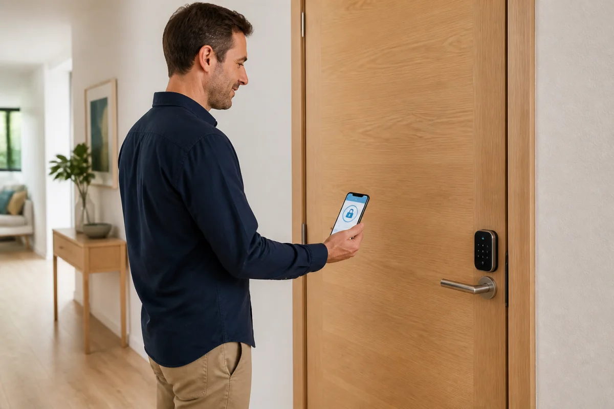 serrure porte intérieure sans clé