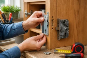 Réparer une serrure de meuble facilement et sans dégâts