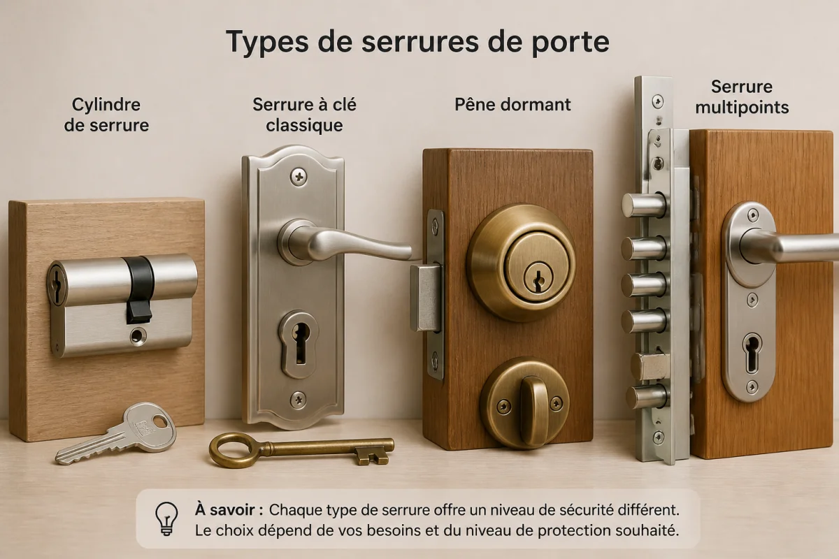 Comprendre le fonctionnement d’une serrure au quotidien