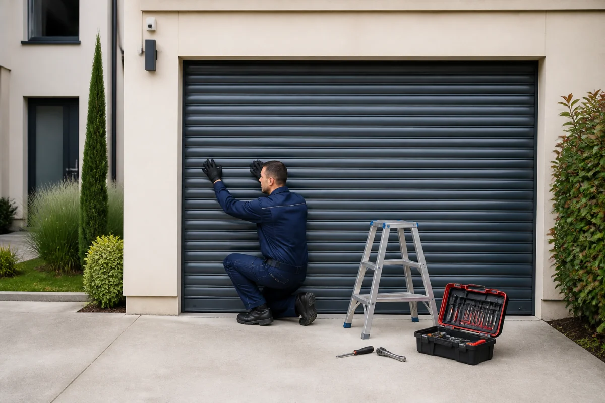 Réparer une porte de garage efficacement et en toute sécurité