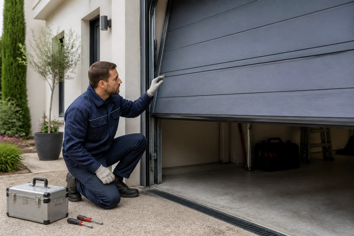 Réparer une porte de garage efficacement et en toute sécurité
