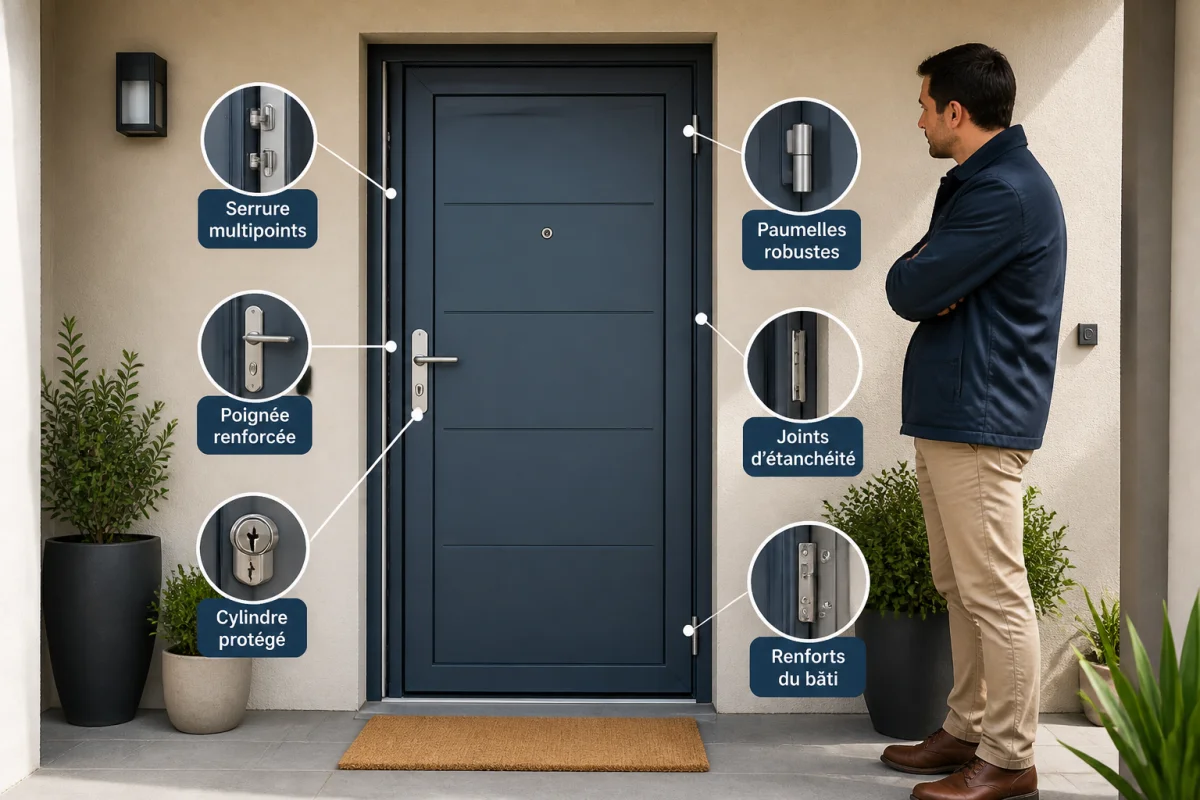 Comment sécuriser sa porte d'entrée efficacement