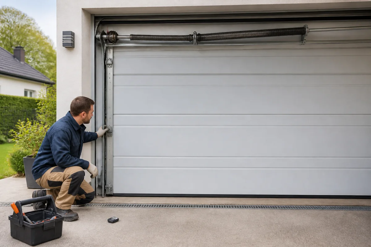 Porte de garage bloquée que faire